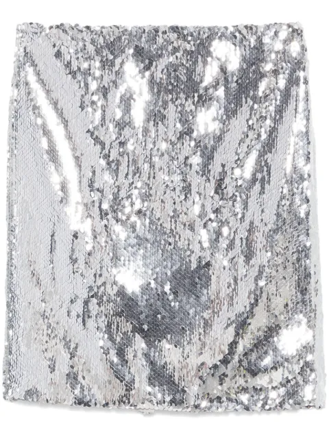 Magda Butrym sequin midi skirt