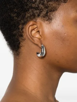 ★MISSOMA★ クラシック トンネル ミニ フープ イヤリング Classic Tunnel Mini Hoop Earrings | 18ct Gold Plated