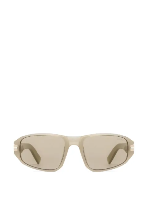 Zegna lunettes de soleil à monture ovale
