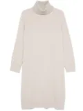Fabiana Filippi Platinum sequin-collar midi dress - Neutrals