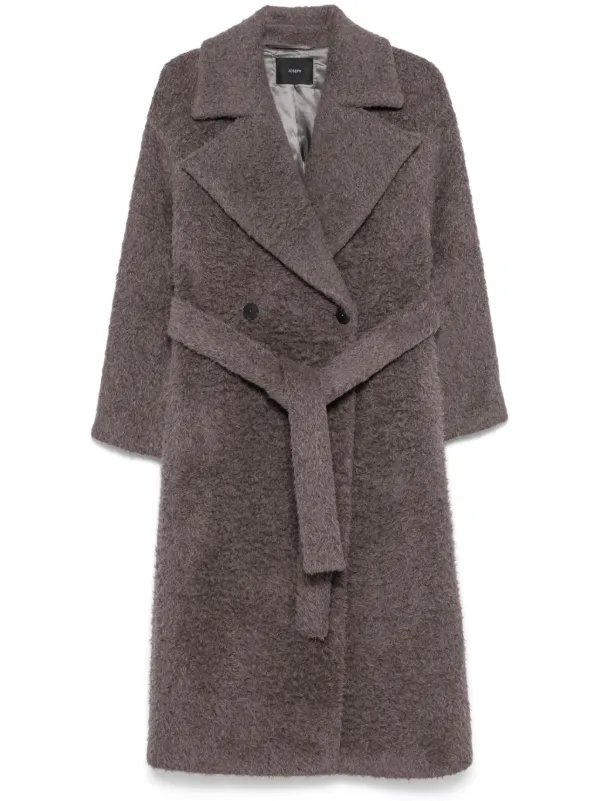 JOSEPH Chalon Coat | Grey | FARFETCH