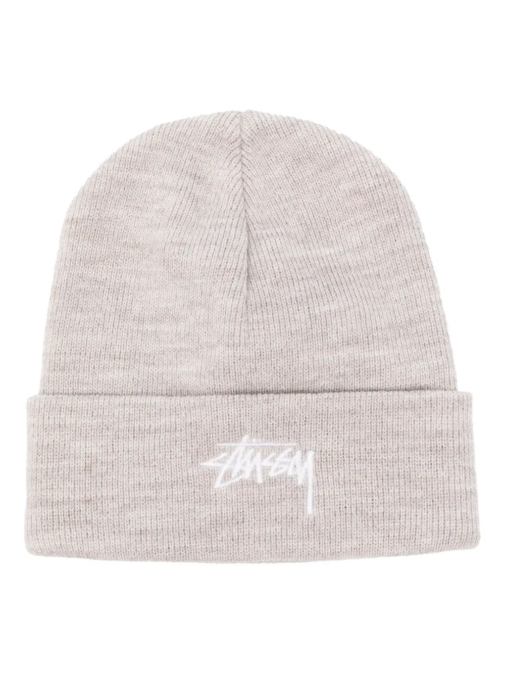 Stussy Cuff Stock Beanie Grey FARFETCH AO