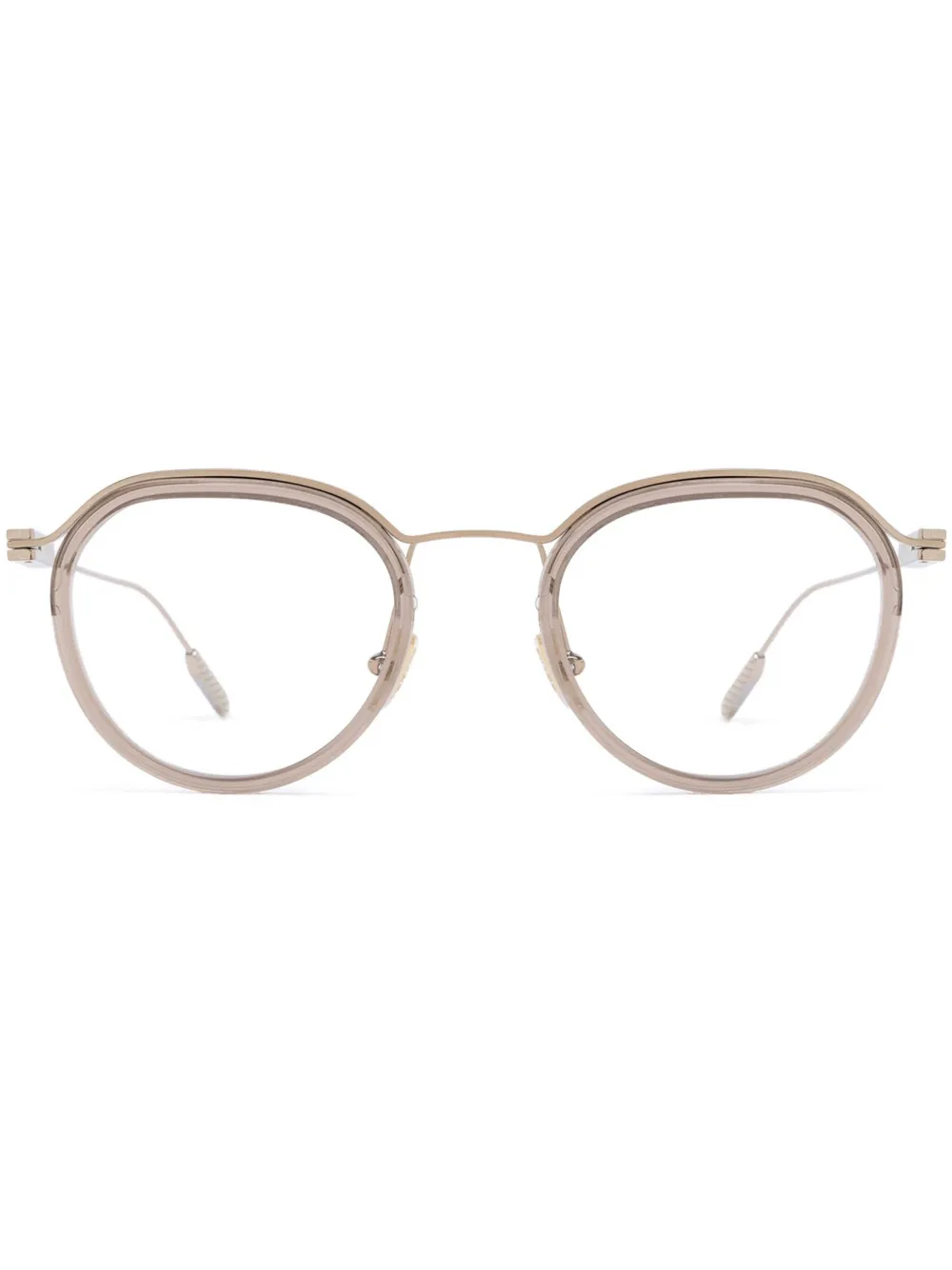 Zegna Occhiali tondi - Toni neutri