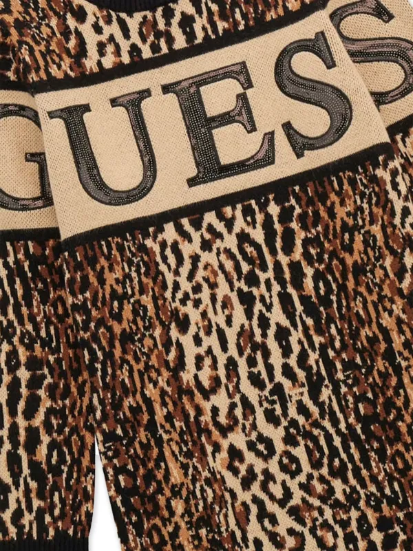 Guess leopard print dress hotsell