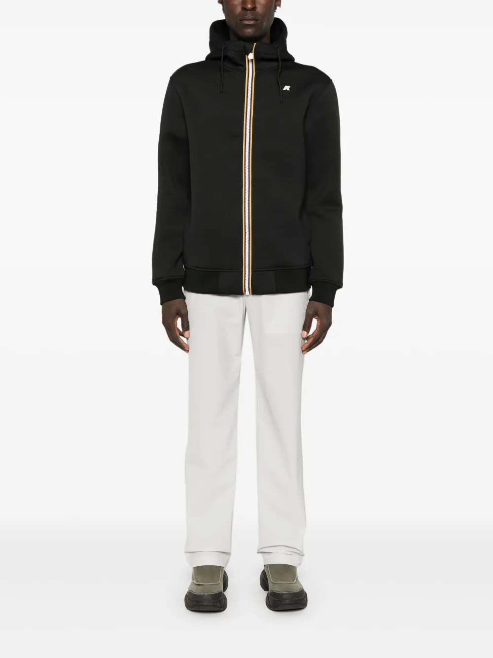 K-way Rainer Spacer Jacket In Black