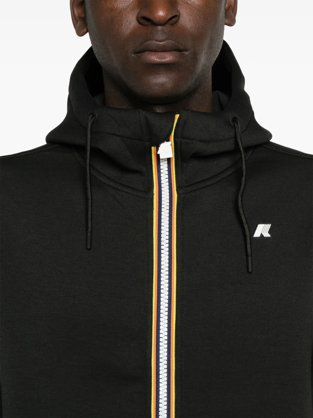 K-way Rainer Spacer Jacket In Black