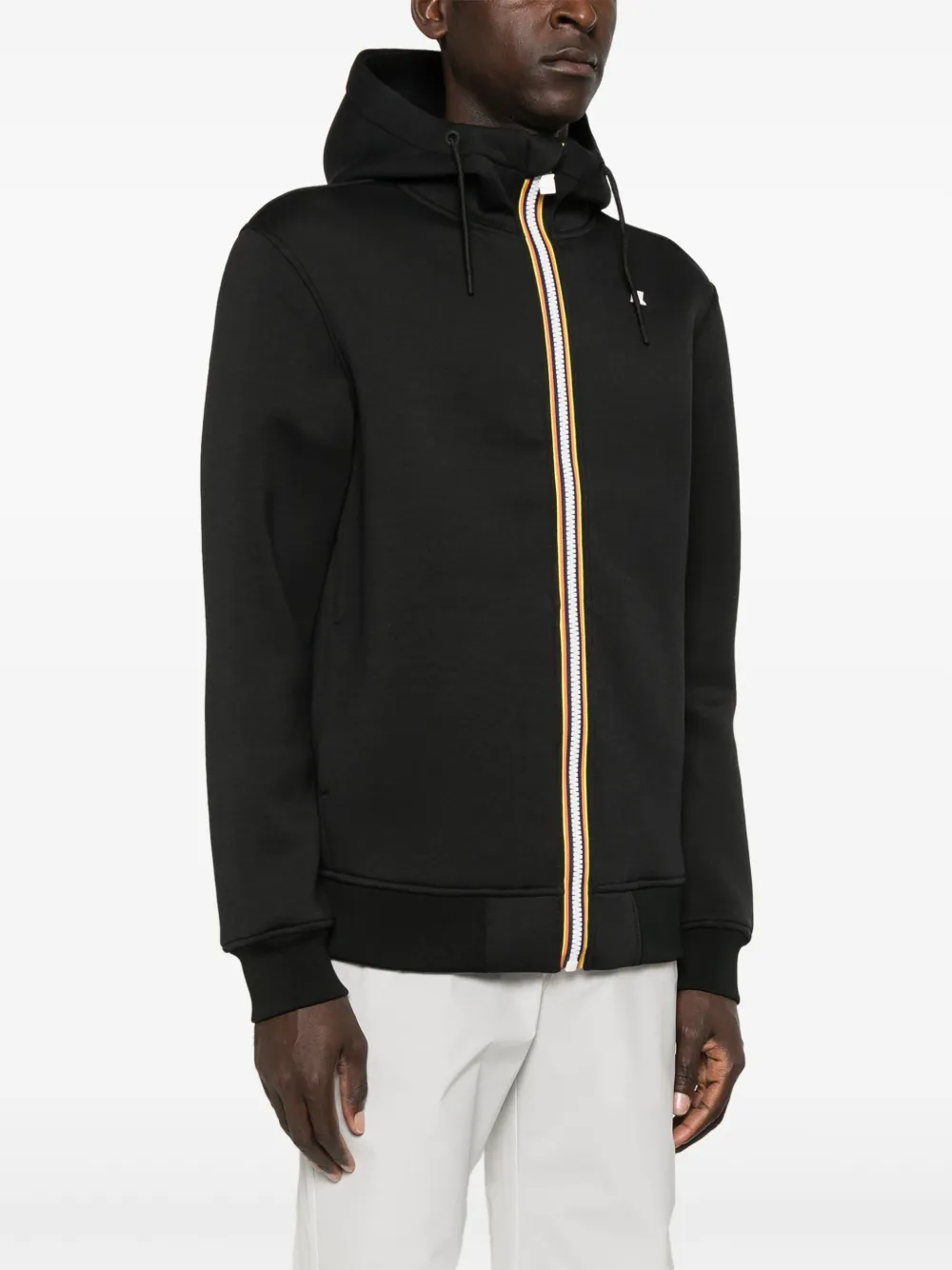 K-way Rainer Spacer Jacket In Black