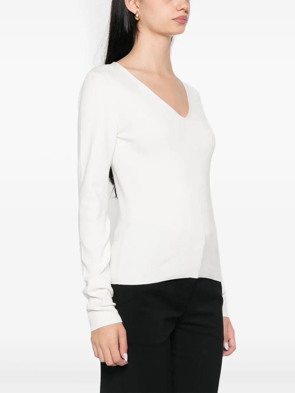 JOSEPH Trui met V-hals Beige