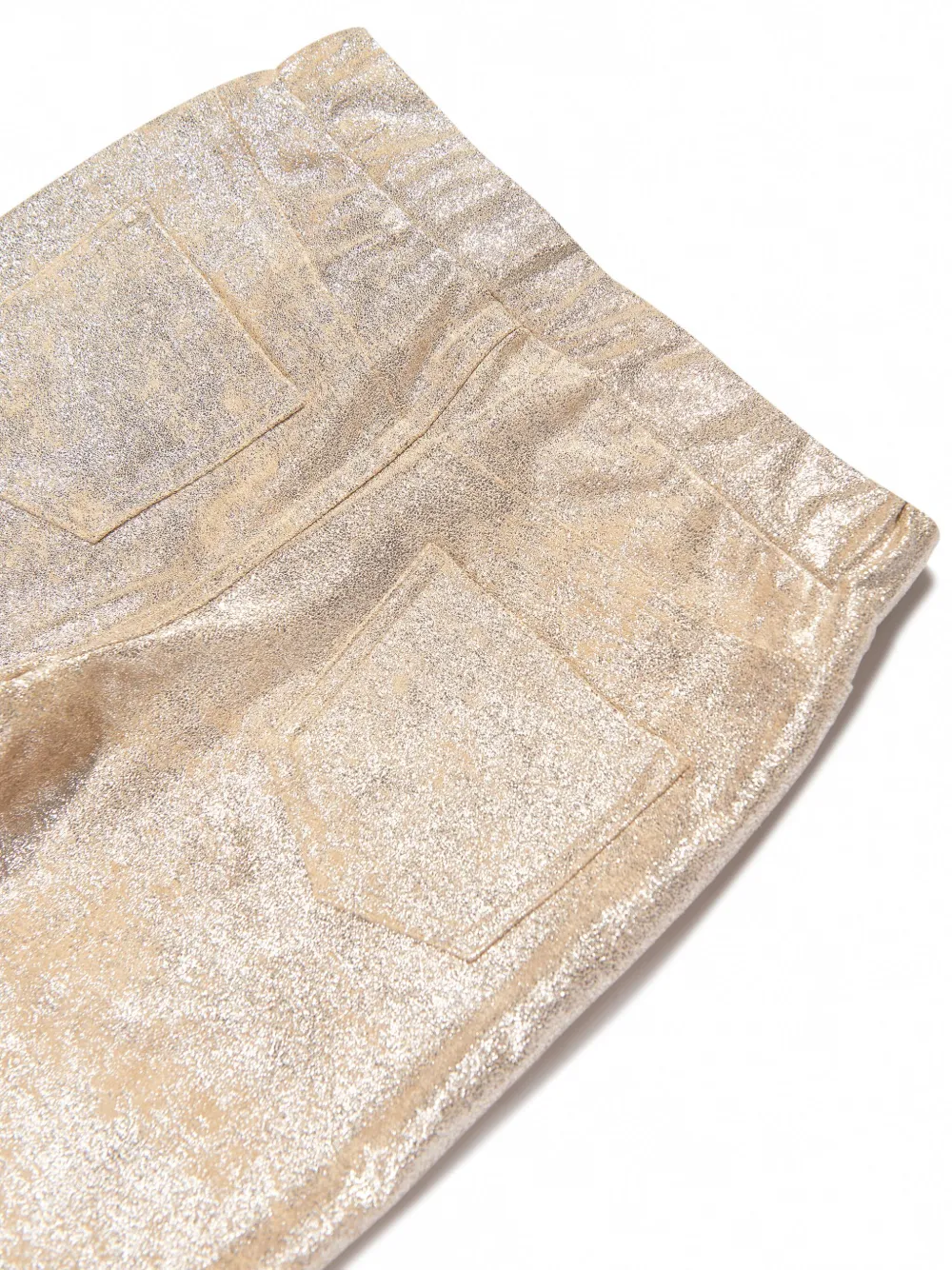 guess kids Broek verfraaid met glitters Goud