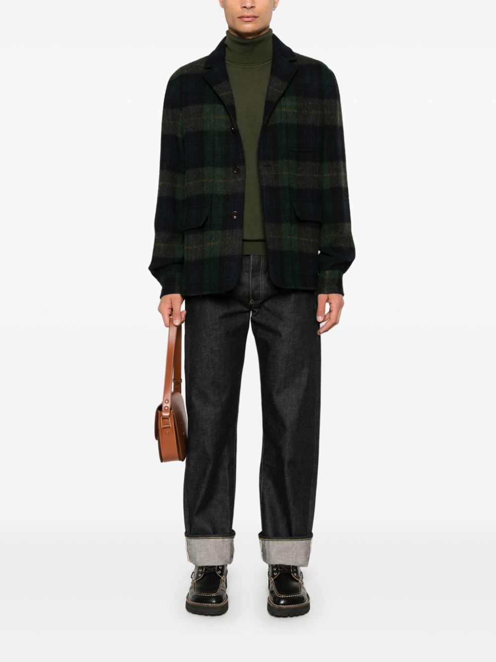 Polo Ralph Lauren check-pattern jacket - Green