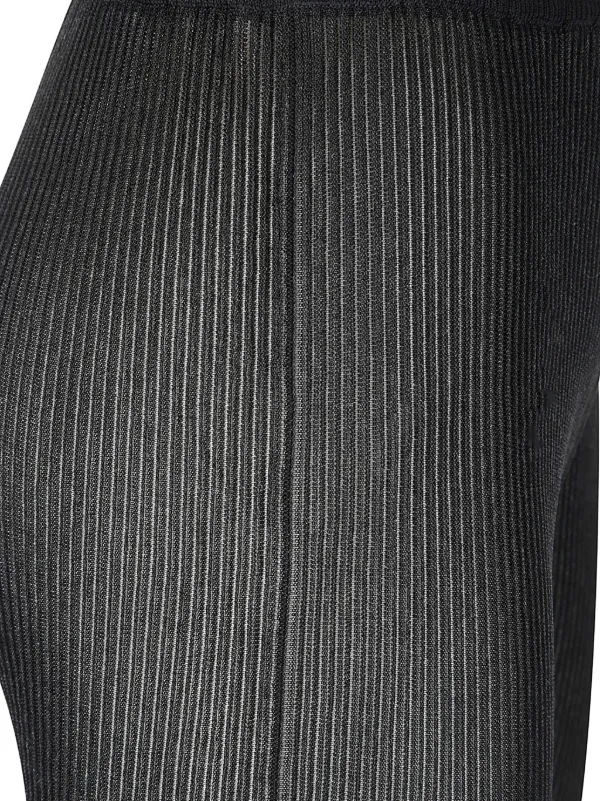 CFCL Hypha Lucent Flared Pants | Black | FARFETCH GE CFCL Hypha Lucent Flared Pants | Black | FARFETCH GE