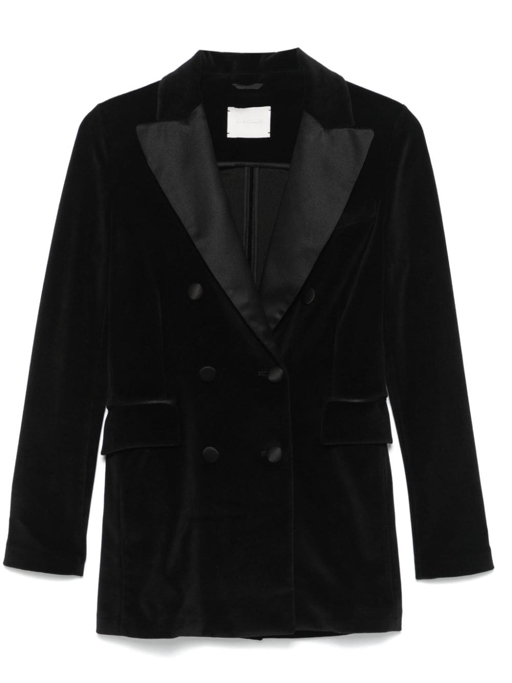 Circolo 1901 Blazer in velluto - Nero