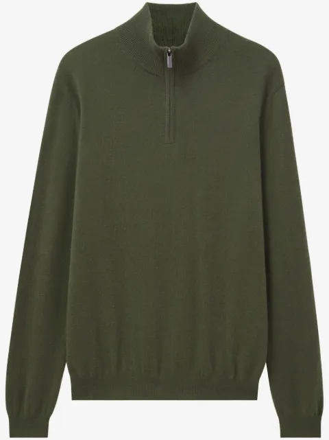 Pringle of Scotland half-zip cashmere jumper