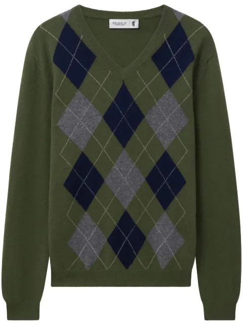 Pringle of Scotland Kaschmirpullover mit V-Ausschnitt