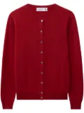 Pringle of Scotland round-neck cashmere cardigan - Red