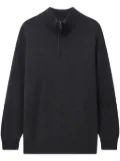 Pringle of Scotland zip cashmere jumper - Grey