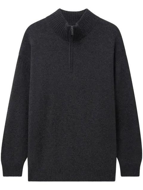Pringle of Scotland zip cashmere jumper