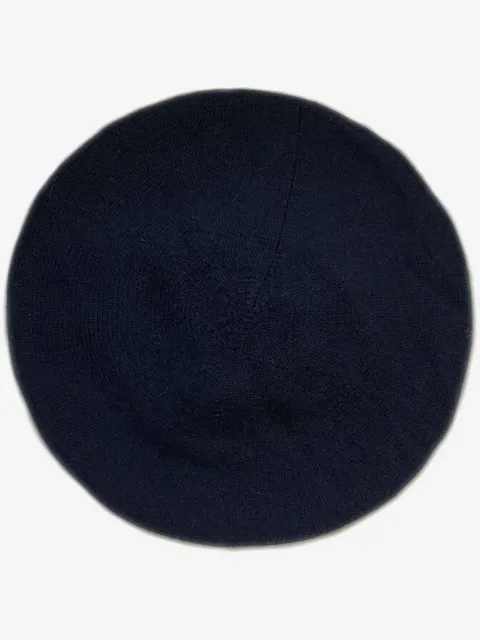 Pringle of Scotland Lion-embroidered cashmere beret