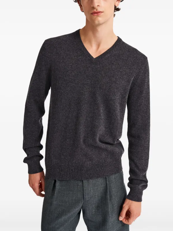Pringle Of Scotland Vネック カシミアセーター | グレー | FARFETCH JP