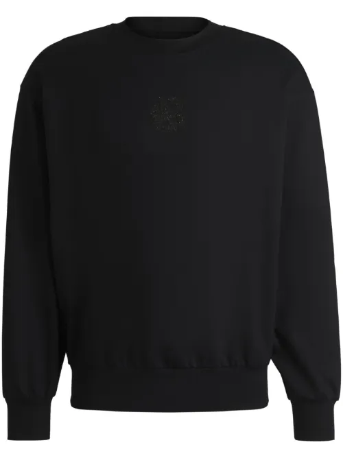 BOSS sweat à motif Double B - Noir - BOSS - Modalova
