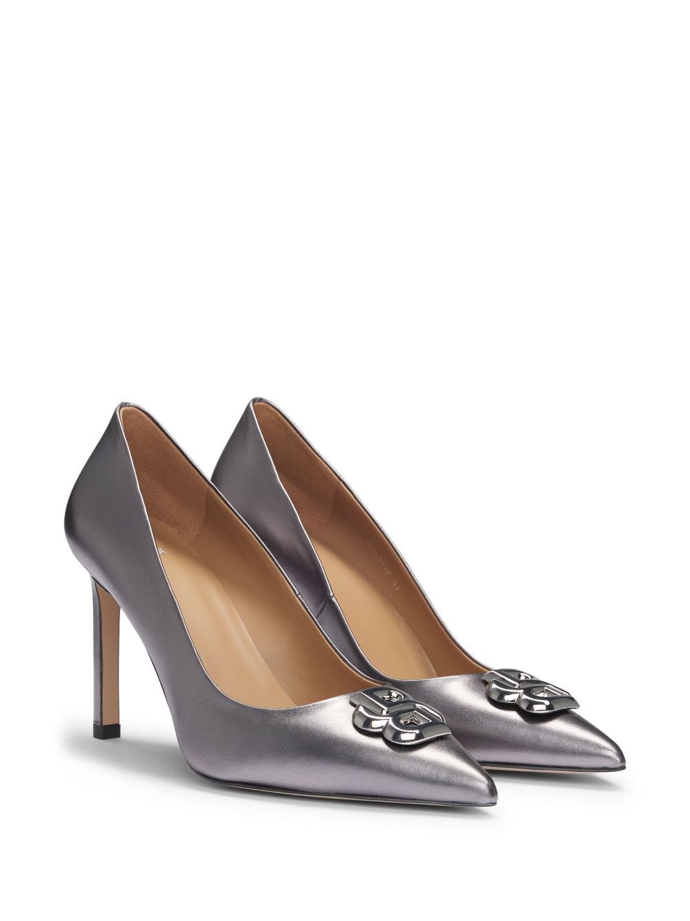 BOSS 90 mm Janet pumps - Zilver