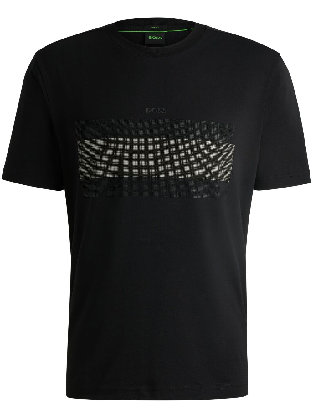 Shop Hugo Boss Graphic-print Short-sleeve T-shirt In Black