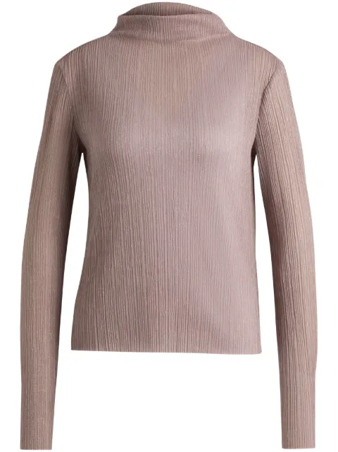 HUGO Blusa com efeito plissado
