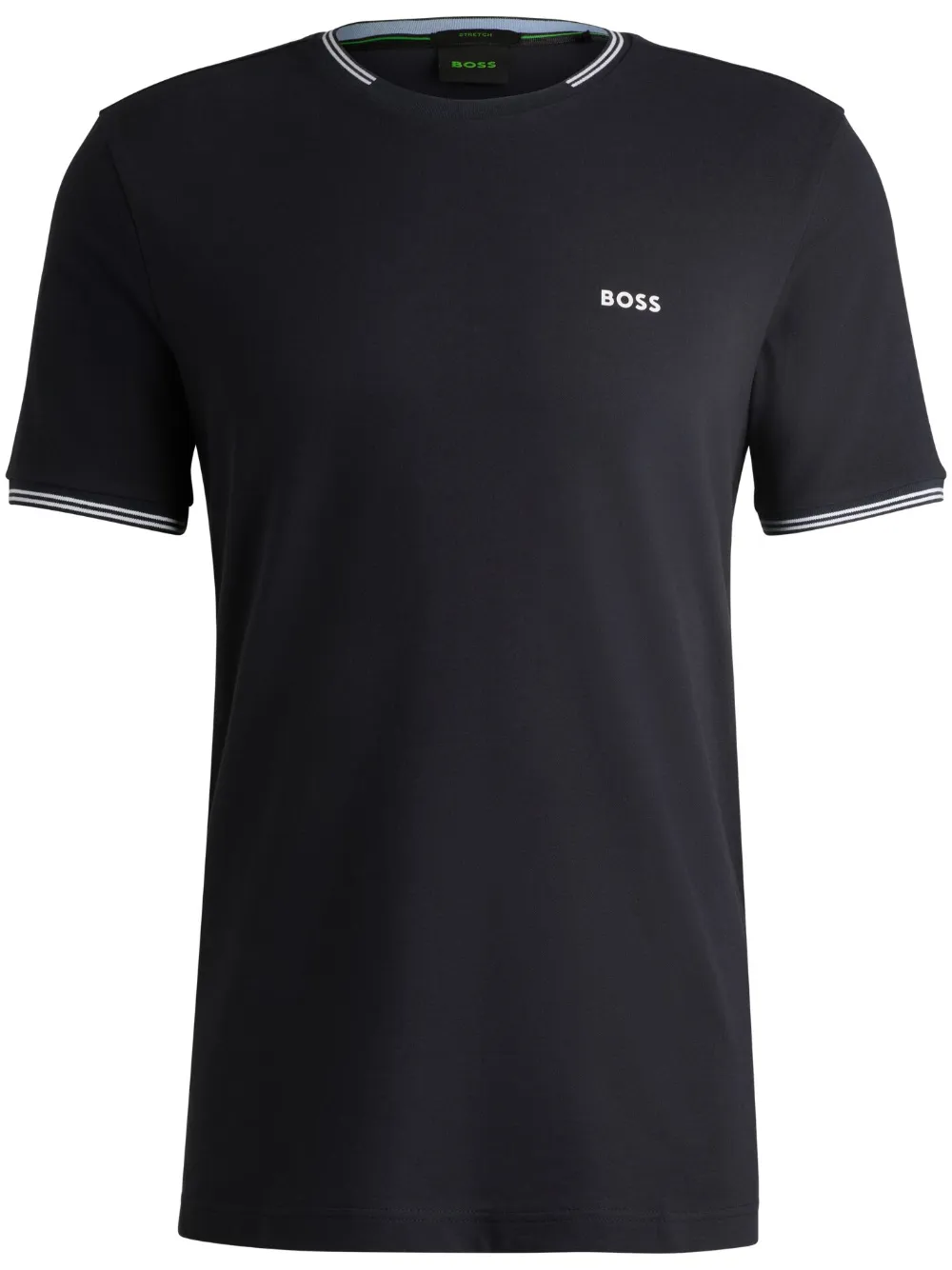 BOSS Camiseta com acabamento contrastante | Azul | Image 1