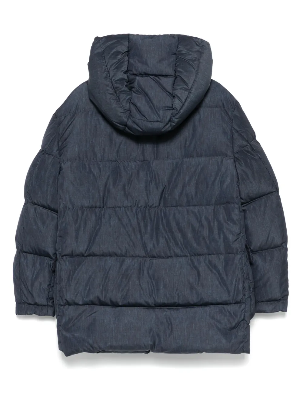 Fay Quilted Puffer Jacket In Blue