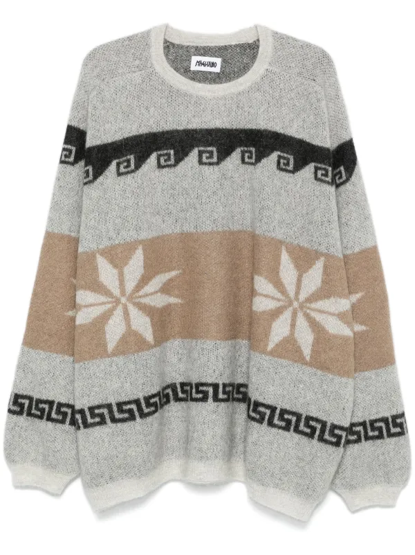 Magliano Freak Twinsettone セーター | グレー | FARFETCH JP