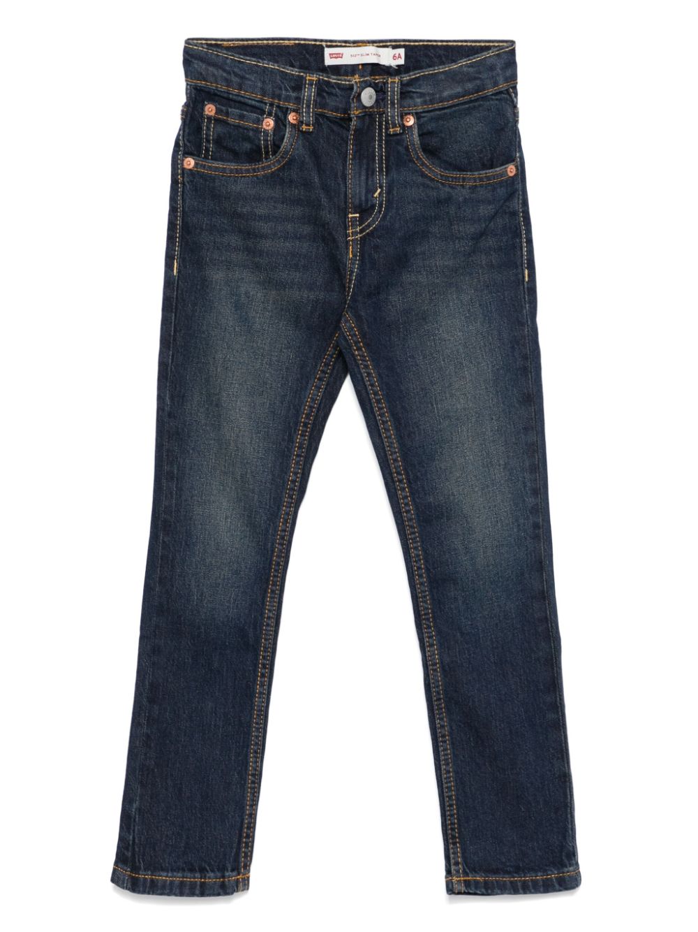 Levi's Kids tapered-leg jeans - Blue