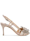 Sergio Rossi SR Twenty 75mm sandals - Neutrals