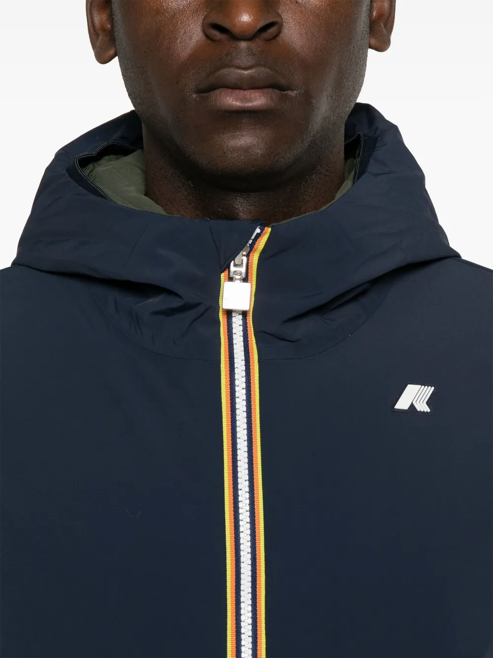 K-Way St Warm jack Blauw