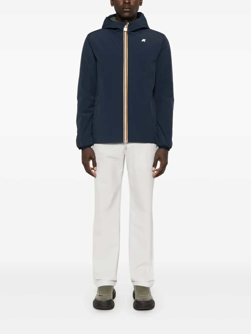 K-Way St Warm jack Blauw