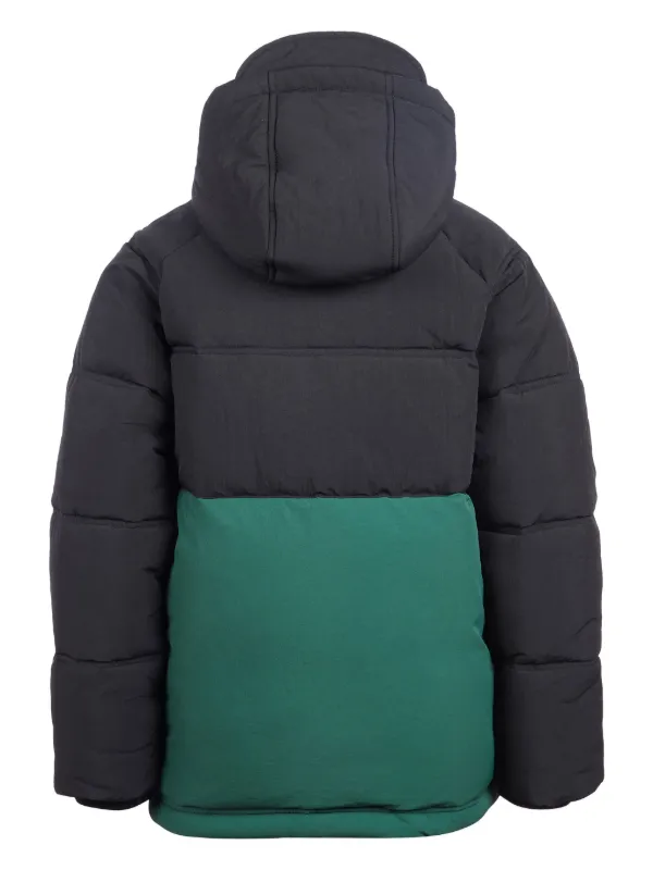 New balance hooded puffer jacket online