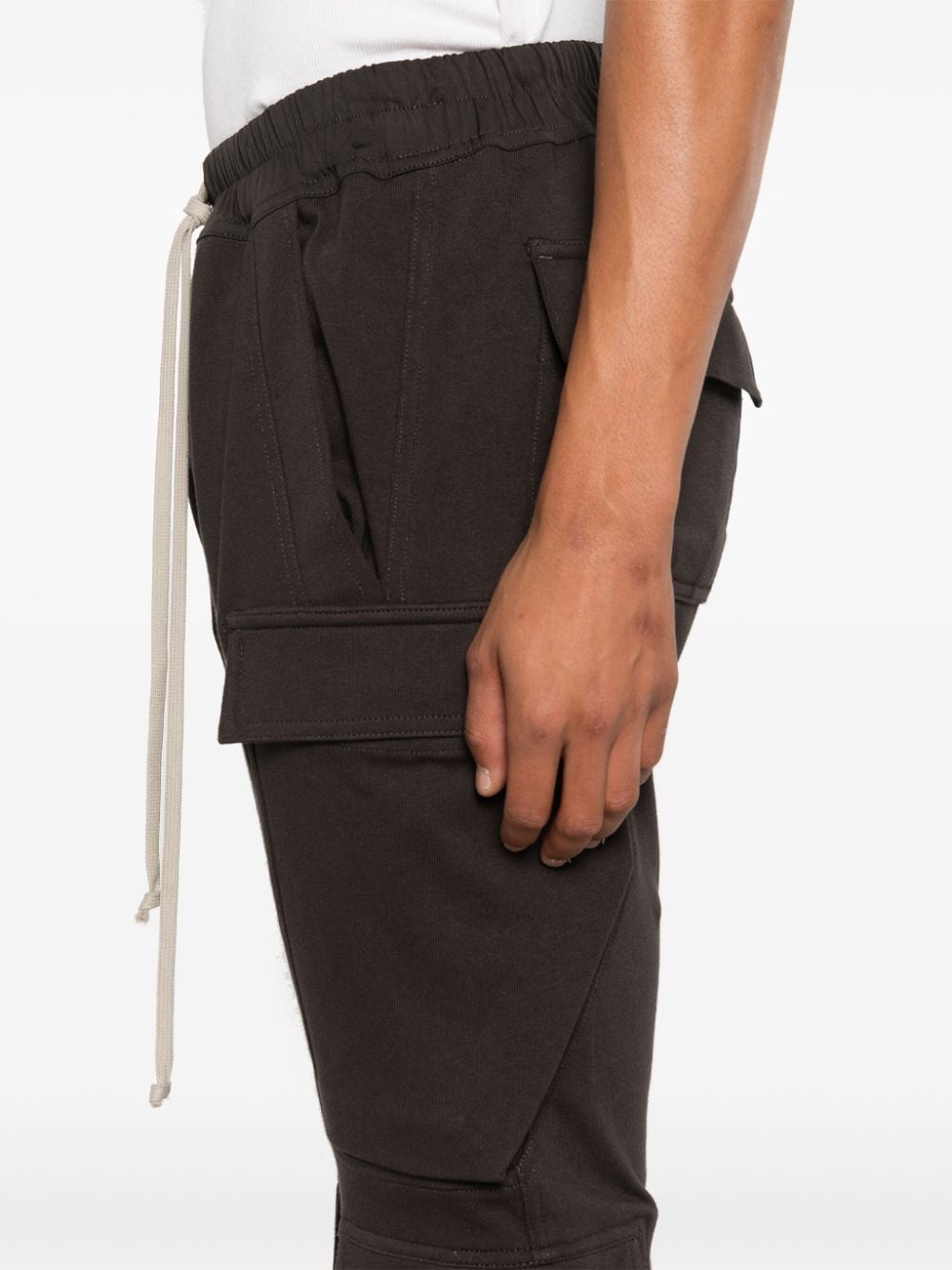 Shop Rick Owens Mastodon Megacargo Trousers In Brown