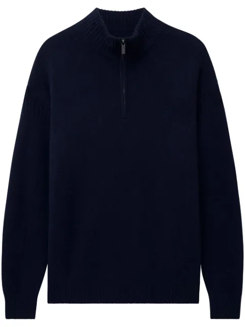 Pringle of Scotland zip cashmere jumper