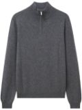 Pringle of Scotland zip-up cashmere jumper - Grey