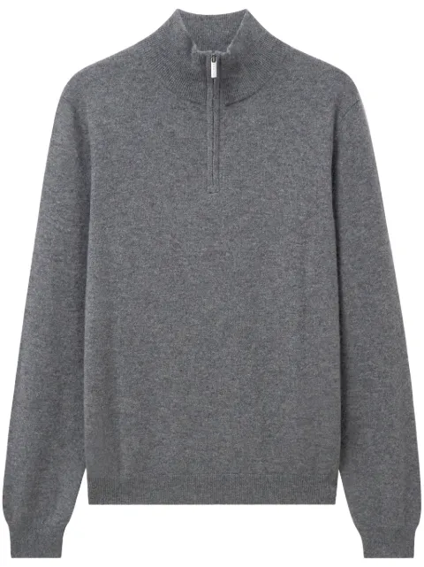 Pringle of Scotland zip-up cashmere jumper