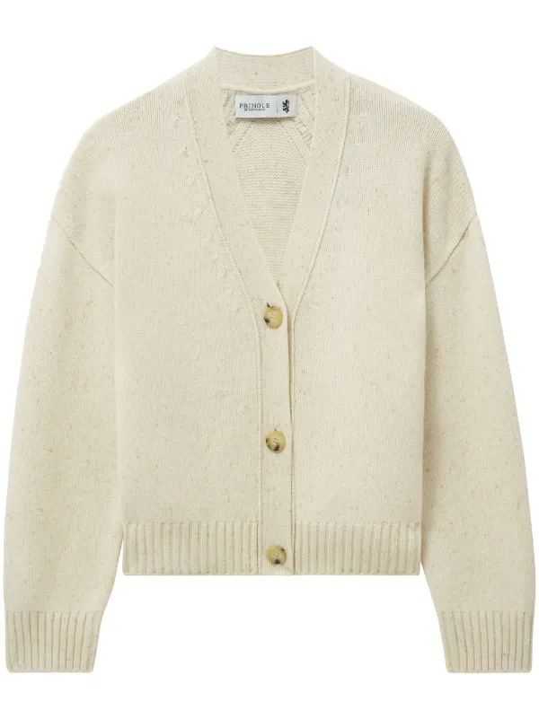 スコットランド製 プリングル オブ スコットランド カシミア カーディガン Pringle Of Scotland カシミア カーディガン | ニュートラル | FARFETCH JP