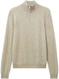 Pringle of Scotland zip-up cashmere jumper - Neutrals