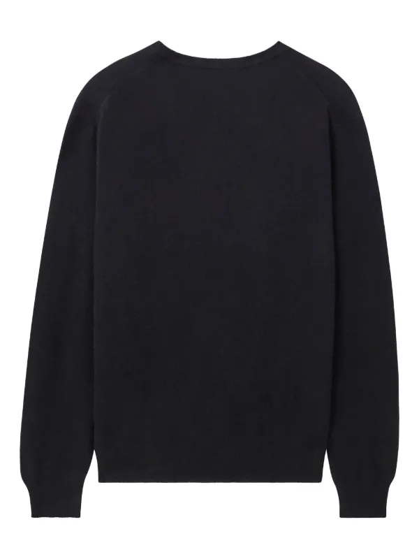 Pringle Of Scotland V-neck Cashmere Jumper Black FARFETCH IN