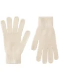 Pringle of Scotland cashmere gloves - Neutrals