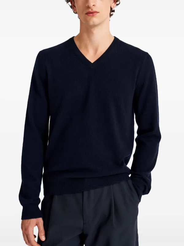 Pringle Of Scotland Vネック カシミアセーター | ブルー | FARFETCH JP