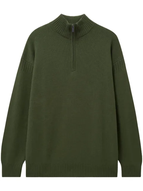 Pringle of Scotland zip cashmere jumper
