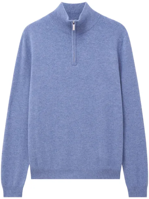 Pringle of Scotland zip cashmere jumper