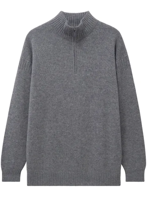 Pringle of Scotland zip cashmere jumper