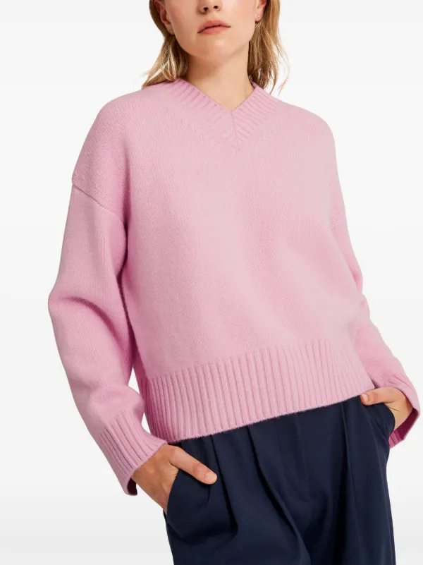 archivio ピンク セーター 36 新品未使用 3～10日でお届け】リブ イン コンフォート 切り替えデザインで着映え