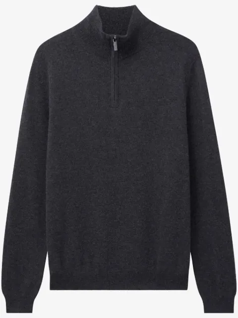 Pringle of Scotland zip cashmere jumper