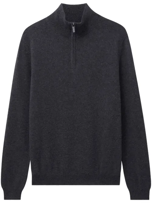 Pull en cachemire à fermeture zippée - Pringle of Scotland - Modalova